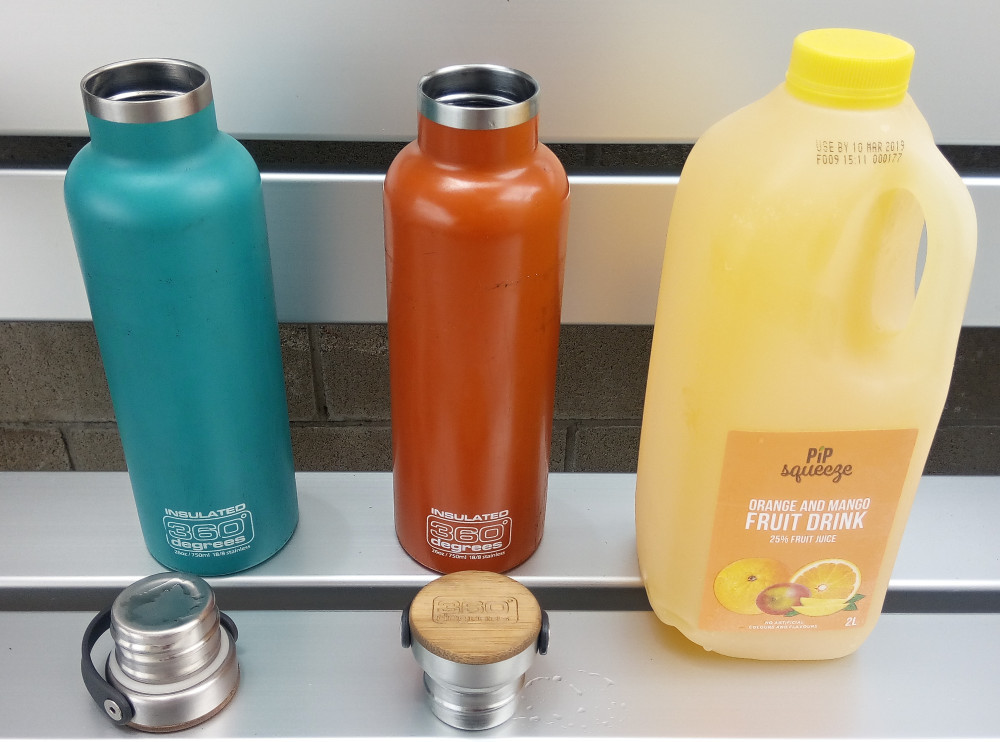 360° degrees - termolahev s širokým hrdlem nerezová