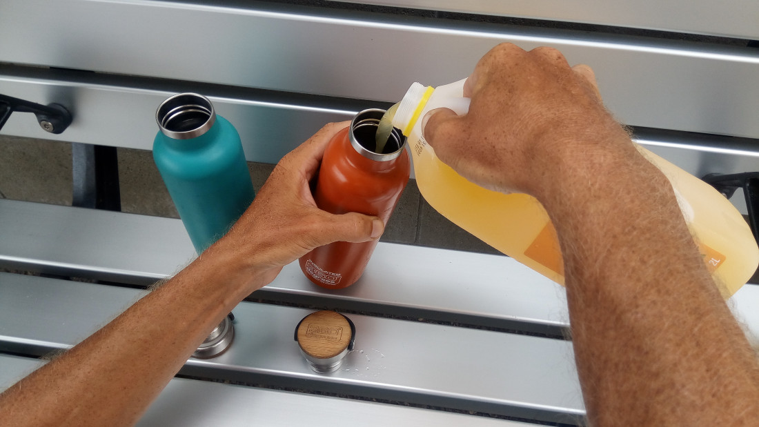 360° degrees - termolahev s širokým hrdlem nerezová