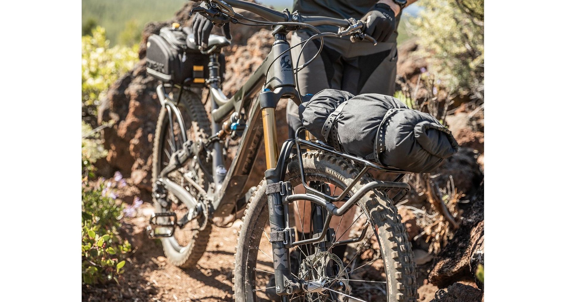 TOPEAK Tetrarack M1 - přední nosič na vidlice bez úchytných bodů