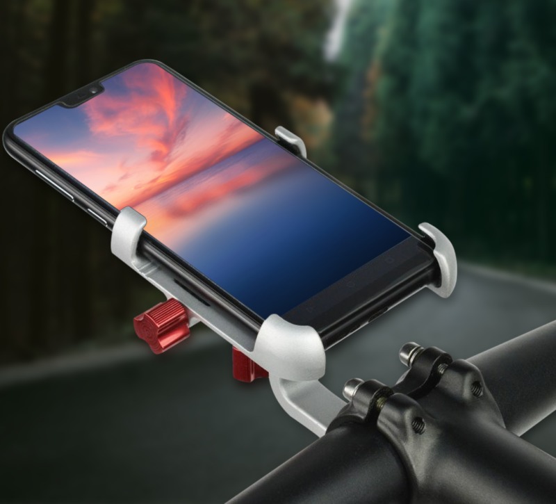 Držák mobilu na řídítka 360°
