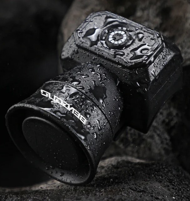 Silný piezoelektrický klakson na kolo s vestavnou baterií