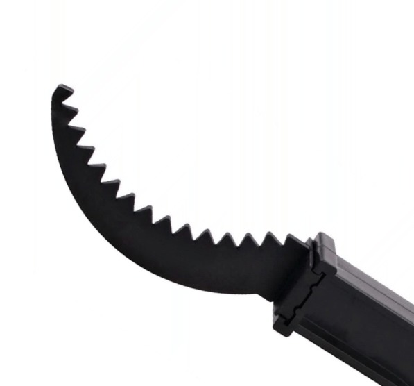 Kartáč na čištění řetězu a pastorků černá