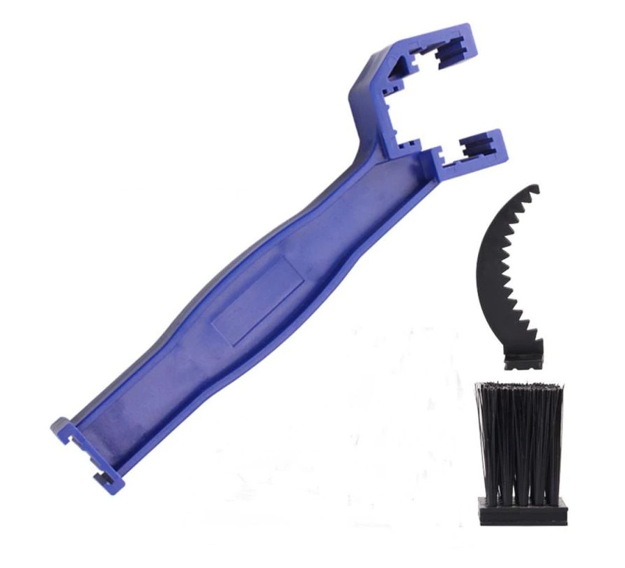 Kartáč na čištění řetězu a pastorků černá