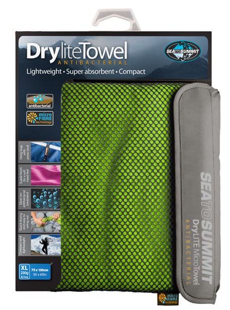 SEA TO SUMMIT Drylite Towel XS - antibakteriální ručník