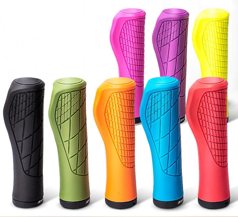 Silikonové gripy na řídítka s oporou dlaně