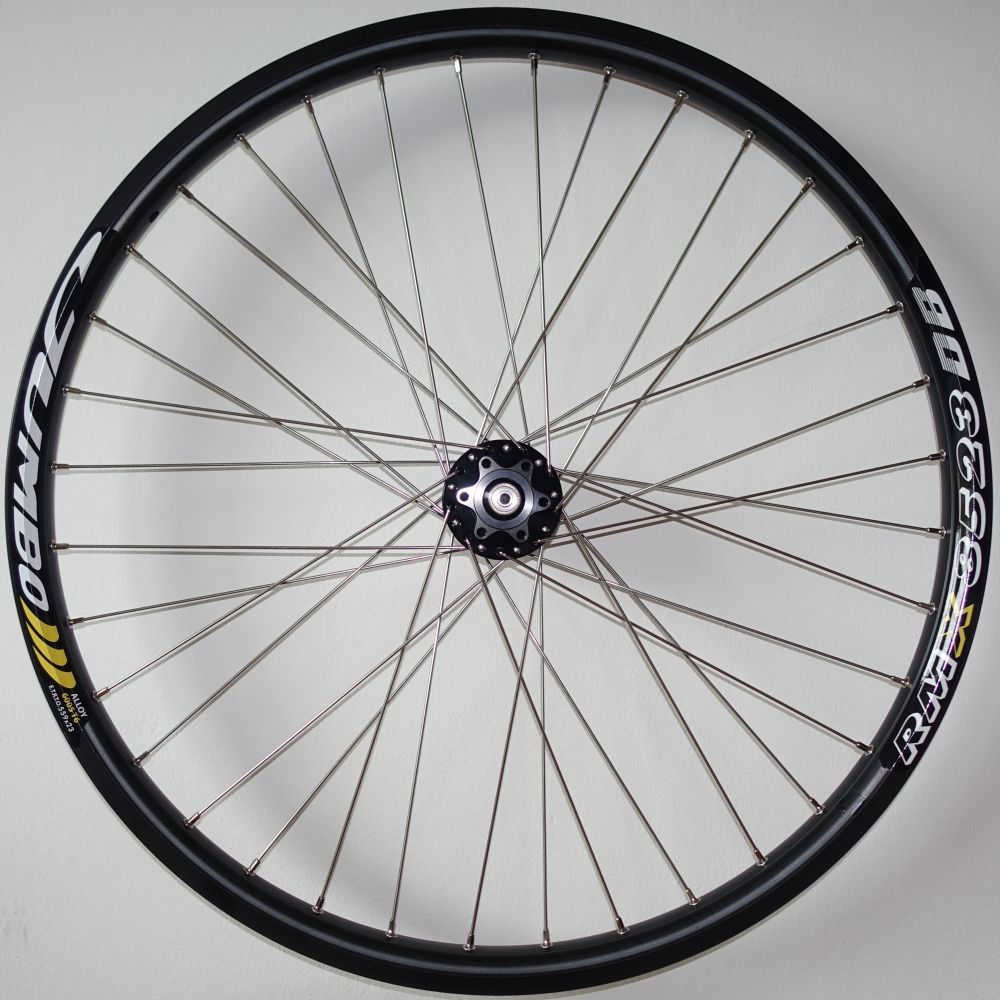 Remerx Jumbo 26" + dynamo SON28 - zapletený ráfek