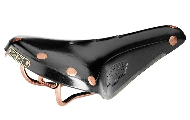 BROOKS B17 Special - kožené sedlo s měděnými nýty a ližinami