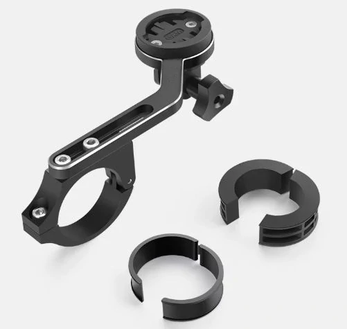 Předsazený kovový držák pro Garmin, Bryton, Cateye, GoPro