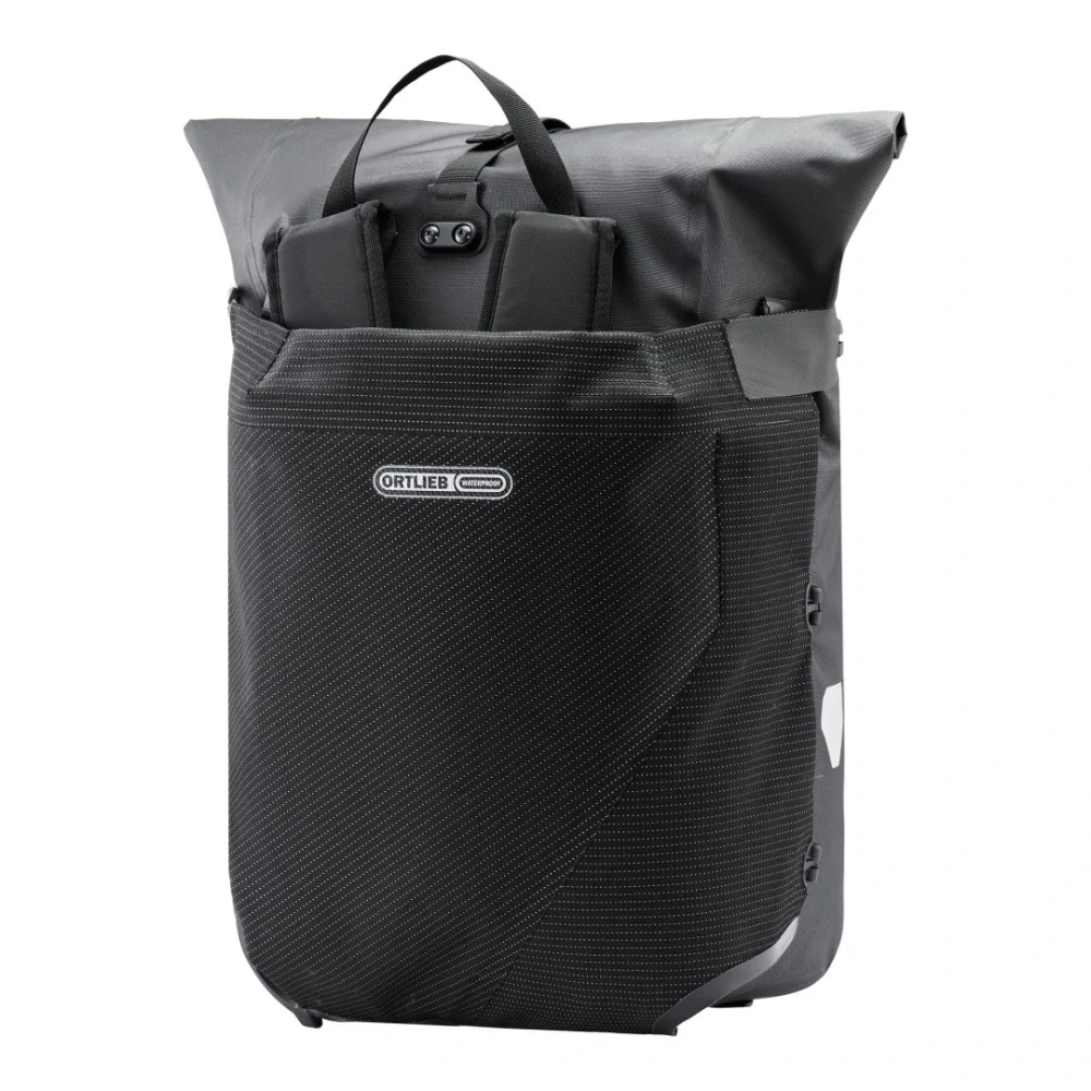 ORTLIEB Vario - vodotěsný batoh a cyklobrašna v jednom černá High-Visibility