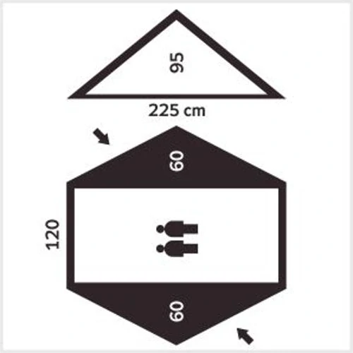 JUREK ULLI 2 - ultralehký expediční stan pro dva