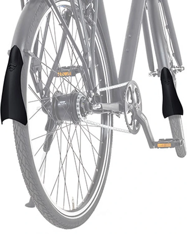 Extra dlouhá zástěrka na cyklistické blatníky