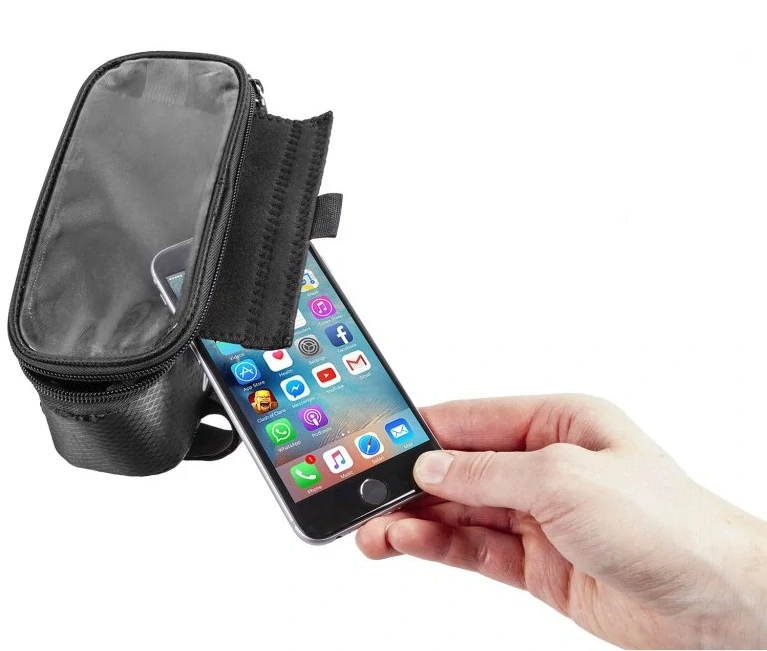 Rámová brašna s integrovaným pouzdrem na mobil XL