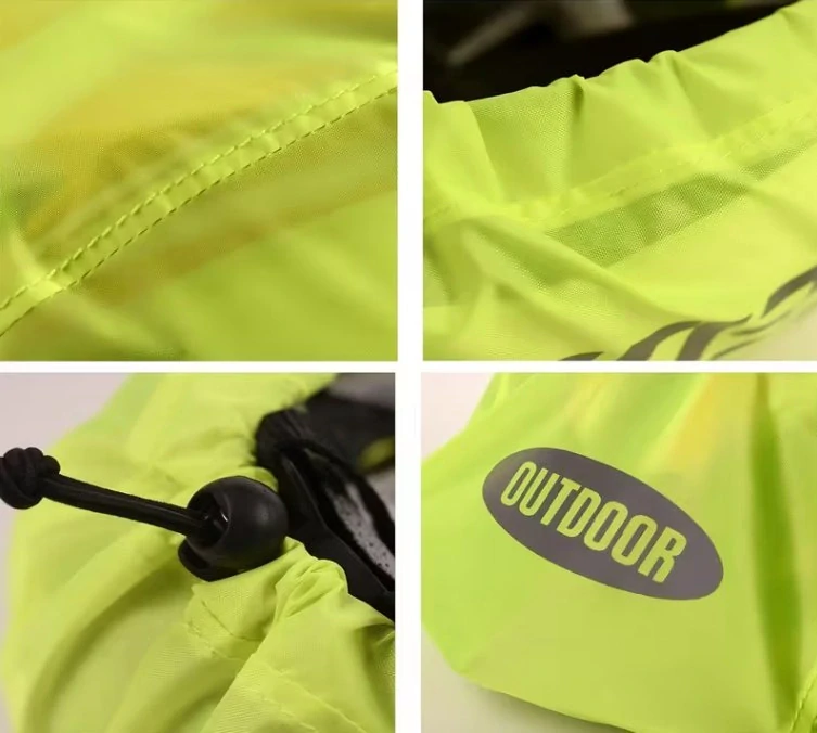 Reflexní voděodolný návlek na přilbu