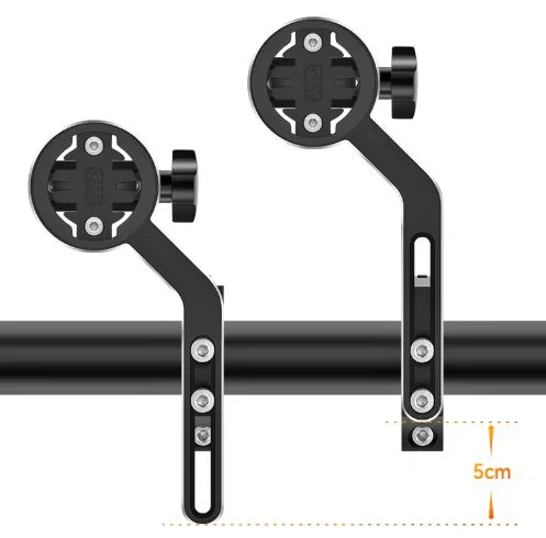 Předsazený kovový držák pro Garmin, Bryton, Cateye, GoPro