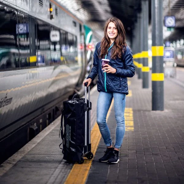 ORTLIEB Duffle RG - vodotěsná cestovní taška s kolečky a teleskopickým madlem