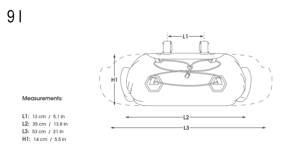 APIDURA Expedition Handlebar Pack - řídítková brašna pro bikepacking