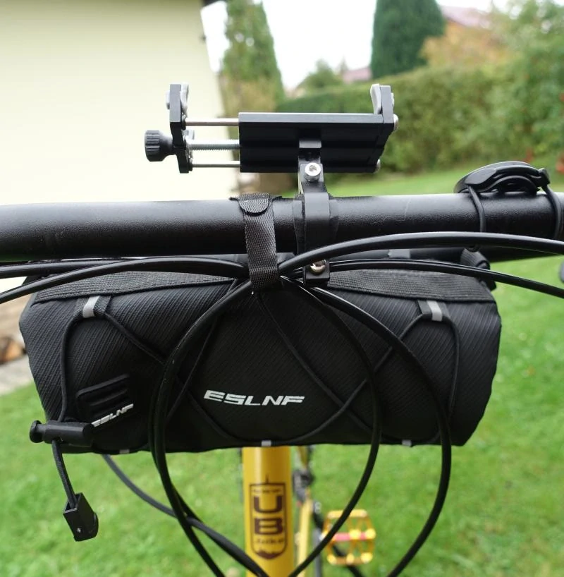 Jednoduchý držák mobilu na řídítka