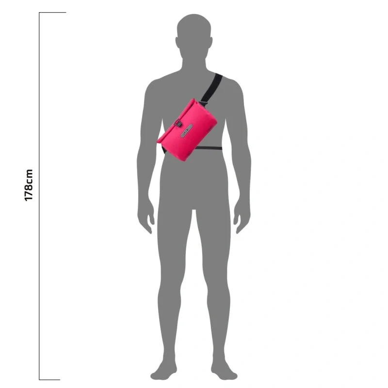 ORTLIEB Velo-Sling Flex - vodotěsná ledvinka a řídítková brašnička v jednom