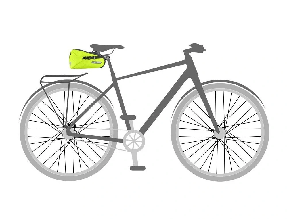 ORTLIEB Saddle-Bag High-Vis - reflexní vodotěsná podsedlová brašna
