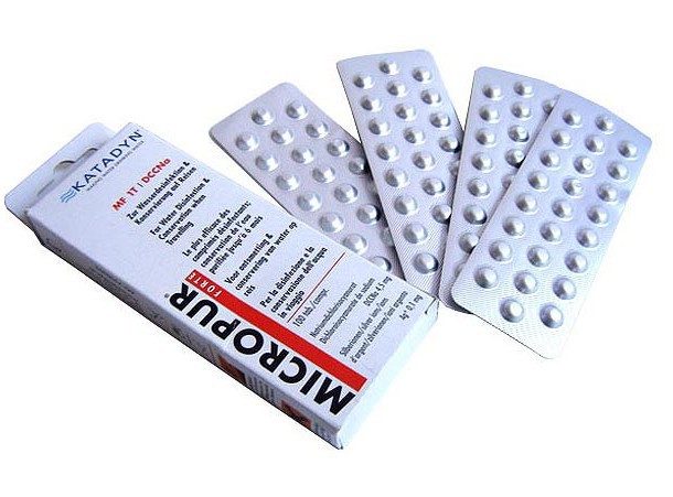 KATADYN Micropur Forte - desinfekční tablety na úpravu pitné vody 100tbl