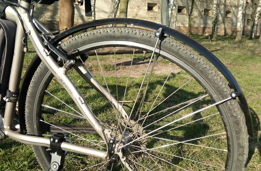 Přední a zadní blatník na 28" kola