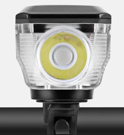 LED světlo s klaksonem a pomocným solárním nabíjením