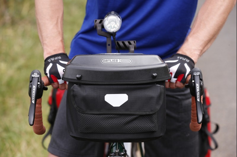 ORTLIEB handlebar bag adapter support - držák světla k Ultimate 6