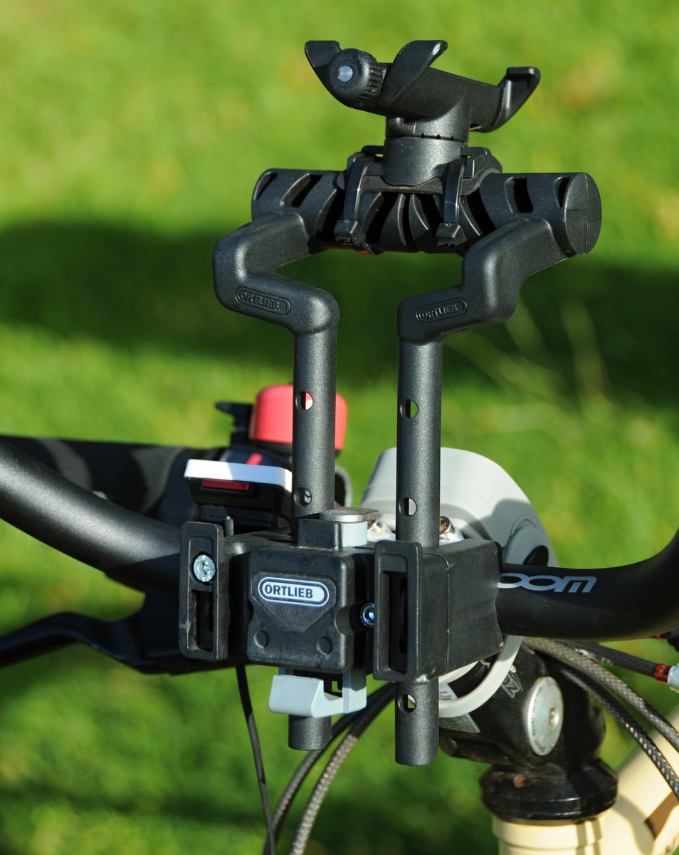ORTLIEB handlebar bag adapter support - držák světla k Ultimate 6