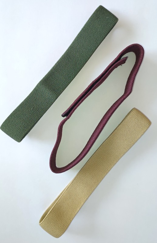 Pružné stahovací pásky 3 ks barevné