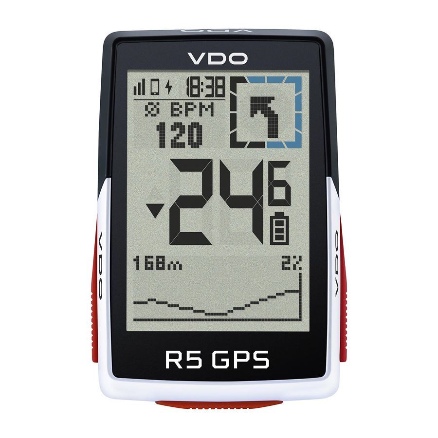 VDO R5 GPS - GPS computer 34 funkcí