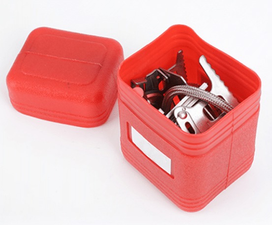 Turistický volně stojící plynový vařič se zapalovačem