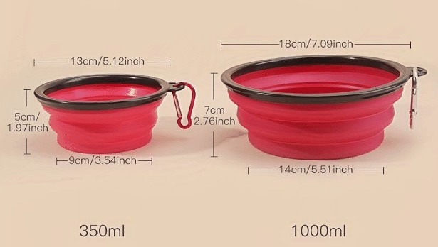 Skládací miska pro psa