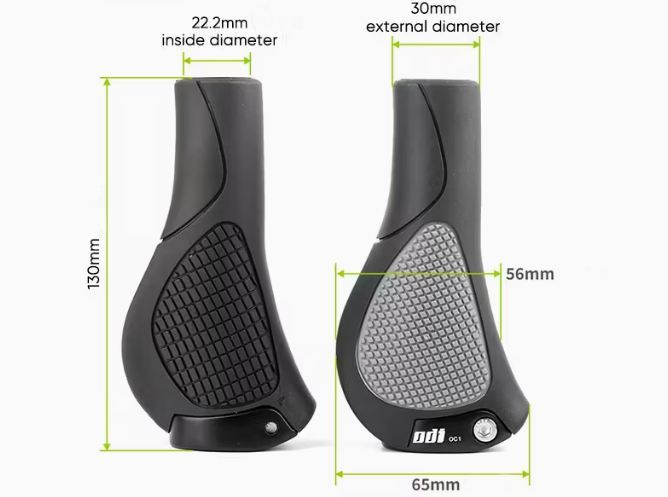 ODI anatomicky tvarované gripy