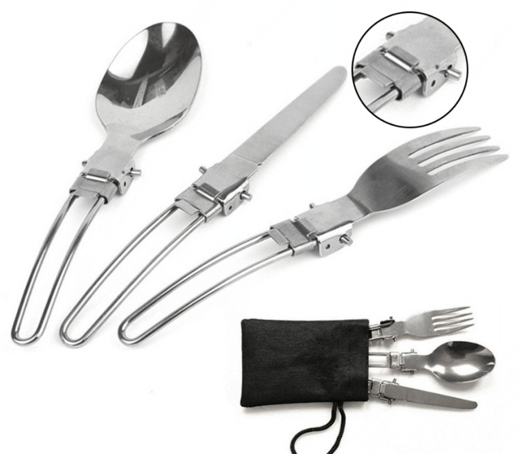 Sada skládacích příborů