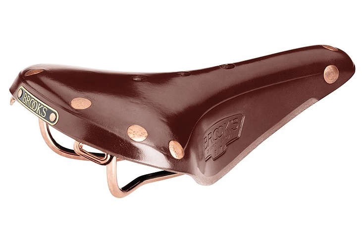 BROOKS B17 Special - kožené sedlo s měděnými nýty a ližinami
