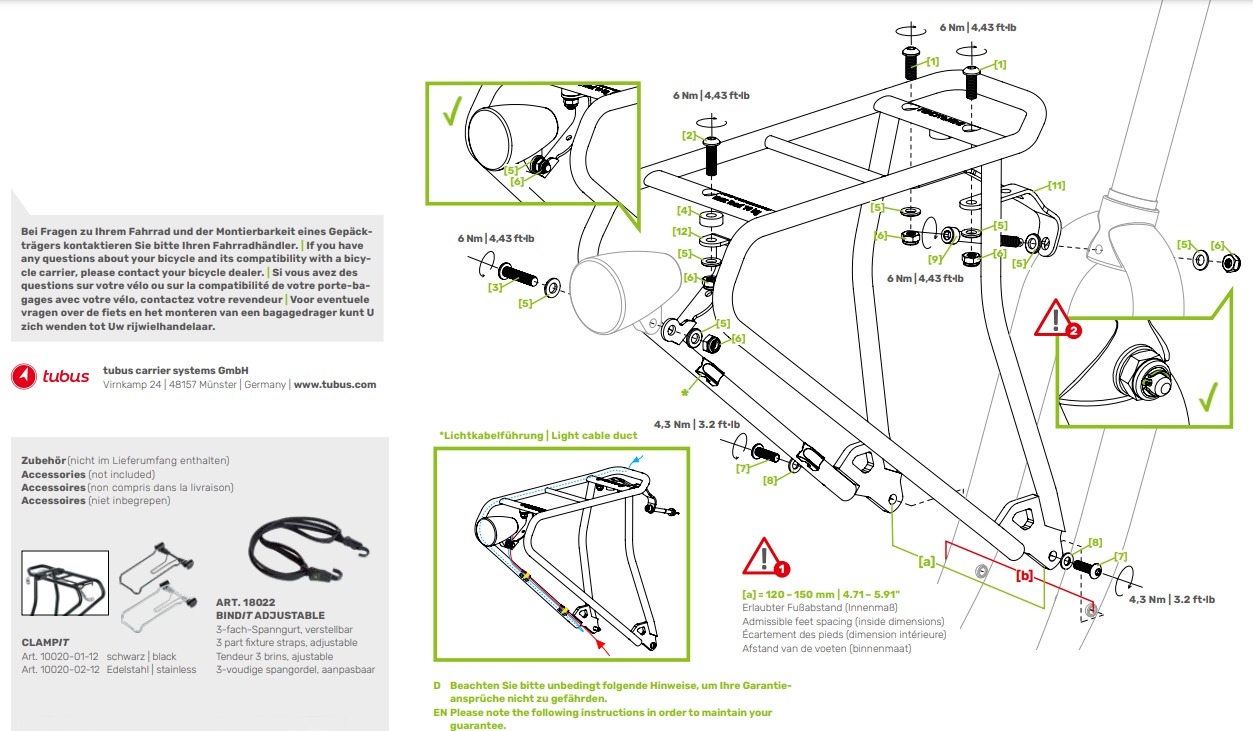 RACKTIME Top It 2.0 - přední nosič na kolo