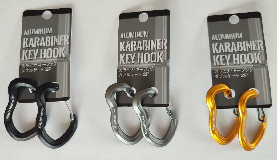 Karabinka k uchycení drobných věcí 2ks