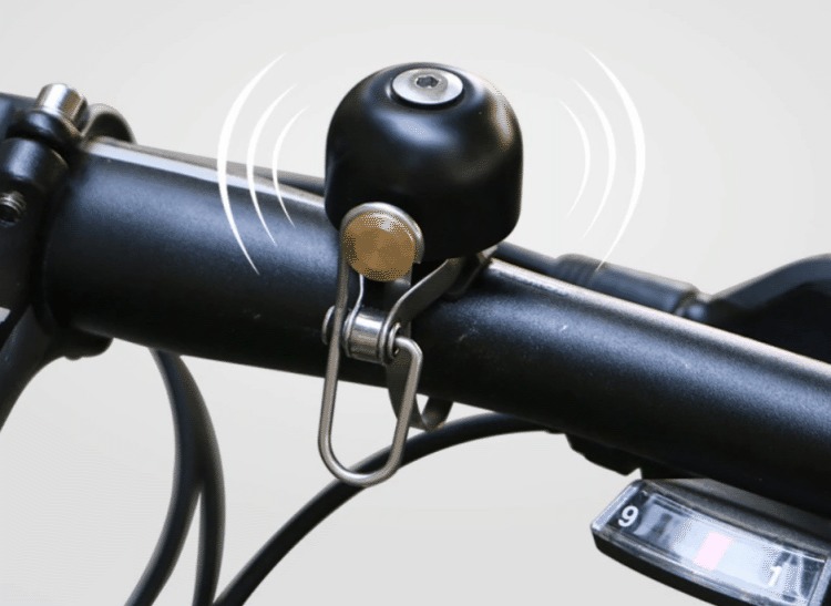 Elegantní celokovový zvonek