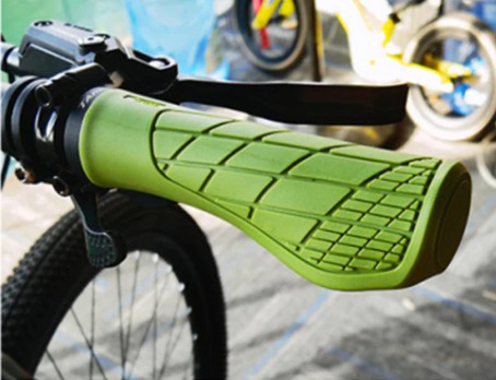 Silikonové gripy na řídítka s oporou dlaně