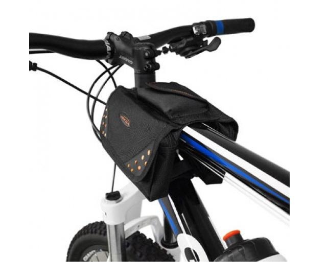 IBERA Top Tube Bag - rámová trojbrašna s pláštěnkou