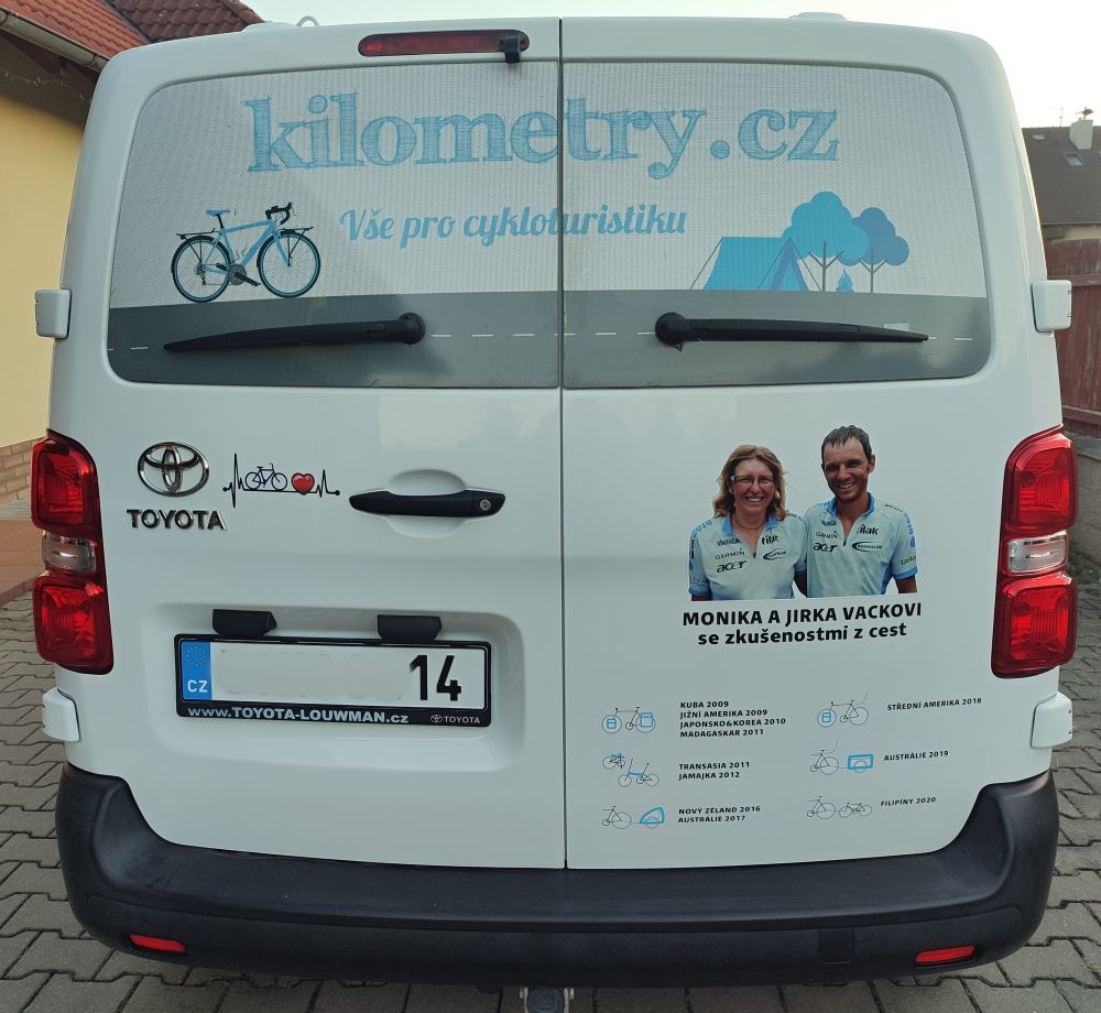 Vinylové samolepící obrázky s motivem kola