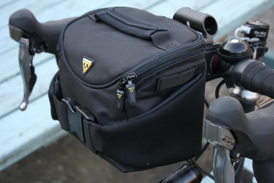 TOPEAK Compact Handlebar Bag - malá polstrovaná brašna na řídítka