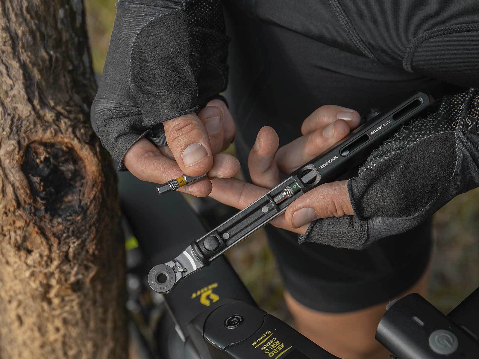 TOPEAK Ratchet Stick - multifunkční ráčna 14 funkcí