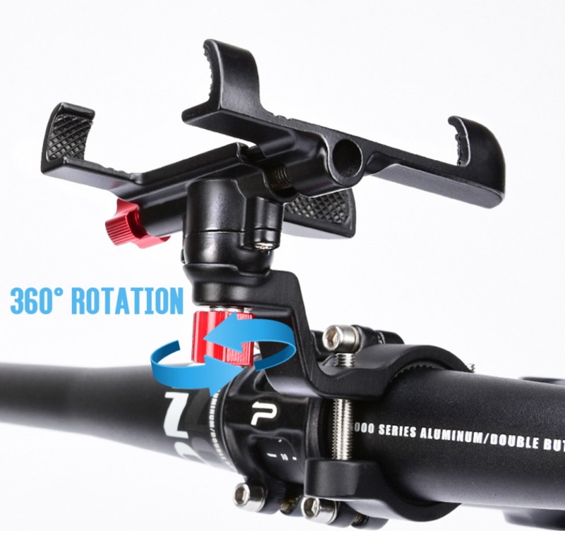 Držák mobilu na řídítka 360°