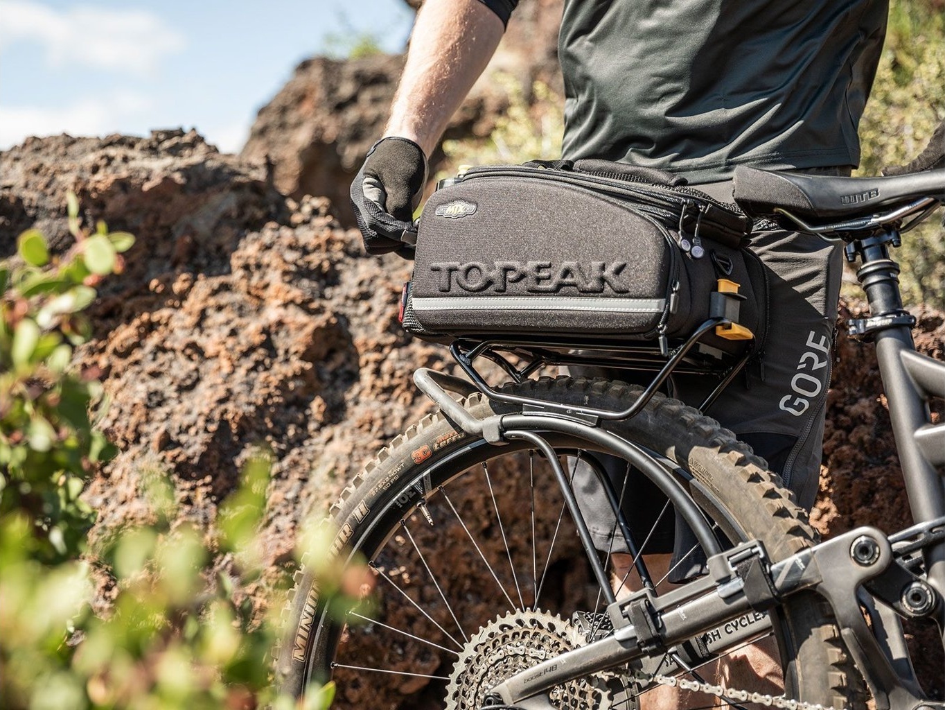 TOPEAK Tetrarack M2 - zadní nosič na vidlice bez úchytných bodů