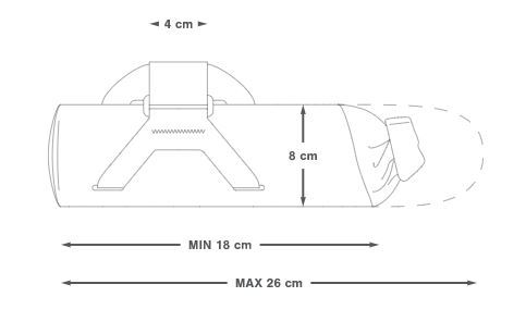 APIDURA Expedition Downtube Pack - vak na rámovou trubku