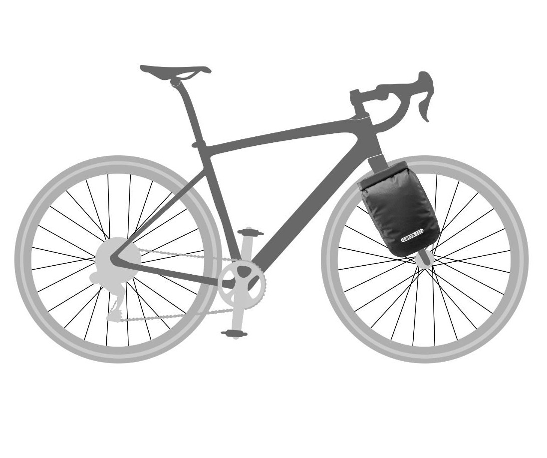 ORTLIEB Fork-Pack - vodotěsný vak na přední vidlici s rychloupínacím systémem