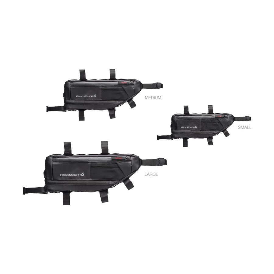 BLACKBURN Outpost Frame Bag - rámová brašna se zvětšitelným objemem