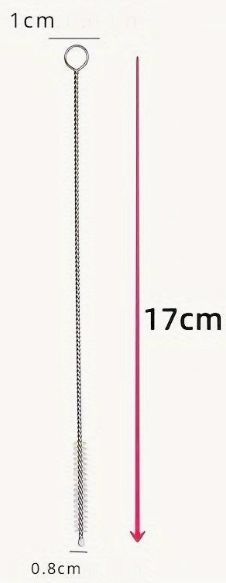 Čistící kartáček na brčka a speciální uzávěry lahví