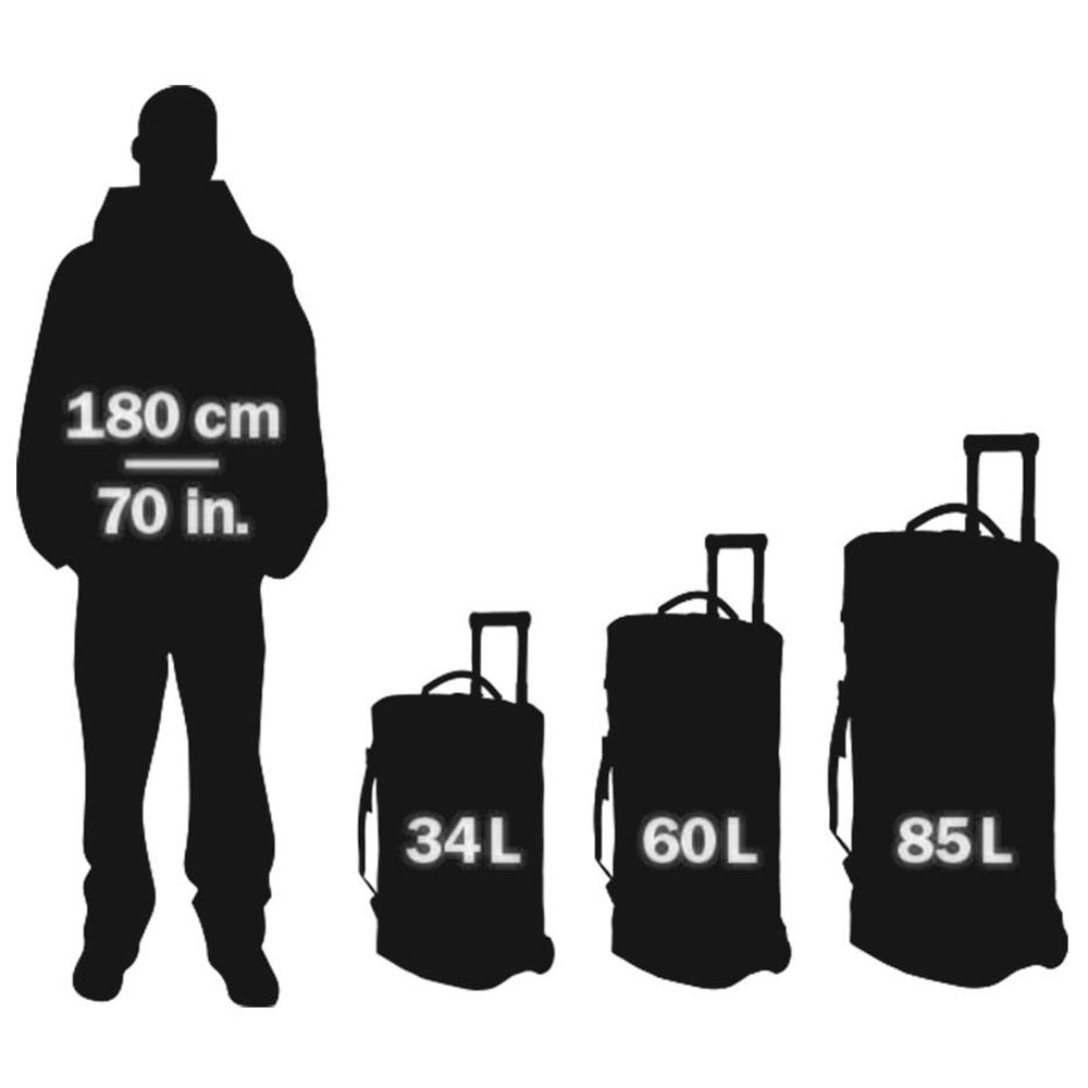 ORTLIEB Duffle RG - vodotěsná cestovní taška s kolečky a teleskopickým madlem